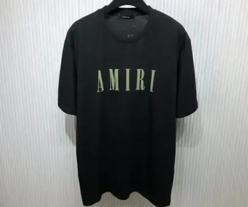 Amiri Logo T-shirt Black