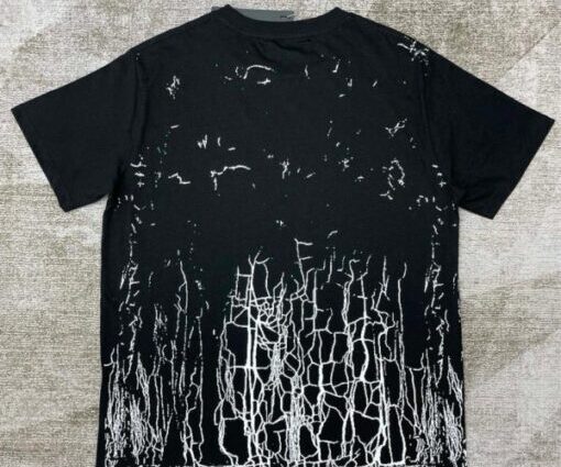 Alternative view of Amiri Slit Letter Printed T-shirt Black