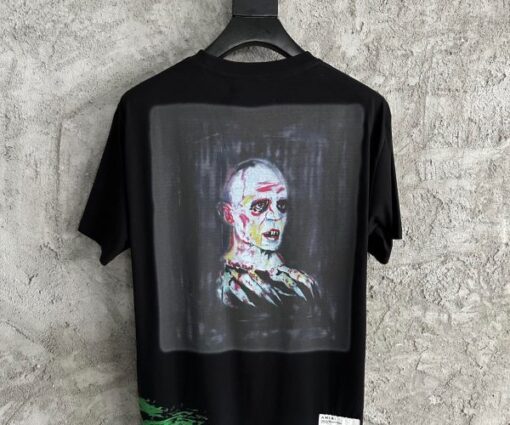 Alternative view of Amiri Wes Lang Blood T-Shirt Black
