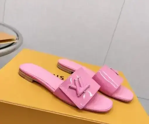 LV Slipper Sandal Pink