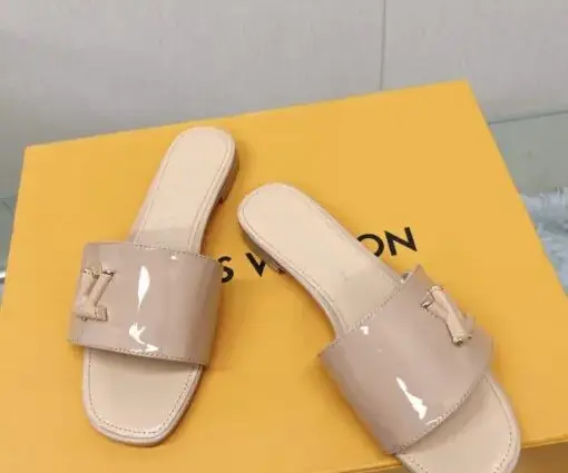 Alternative view of LV Slipper Sandal Beige