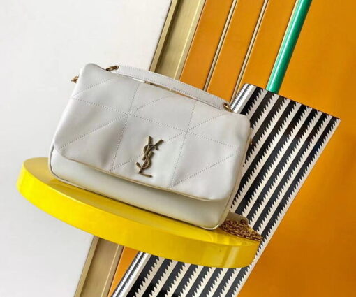 YSL Jamie 4.3 Shoulder Bag White
