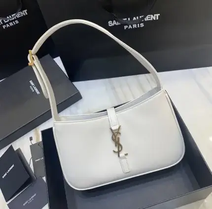YSL Le 5 A 7 Bag White