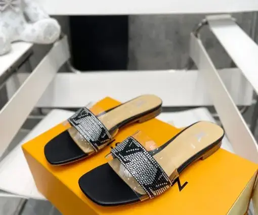 Alternative view of LV Women Slipper Ringstone Black