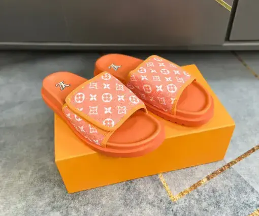 LV Slipper Orange