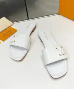 LV Women Slipper White
