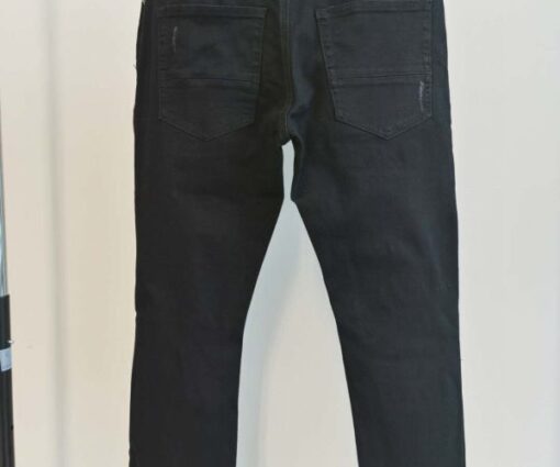 Alternative view of AMIRI Men's MX1 Bandana Ripped Patch Skinny Jeans Black