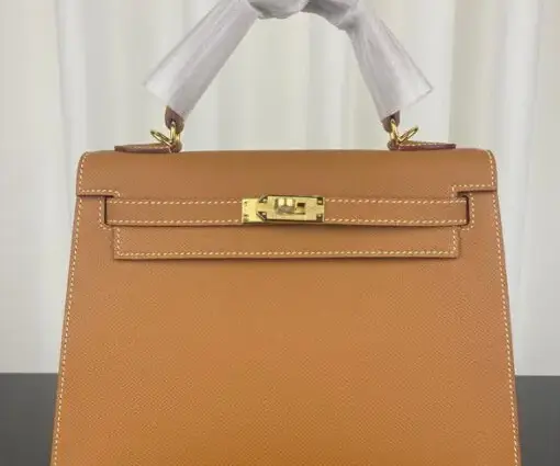 Hermes Kelly Bag Deep Brown