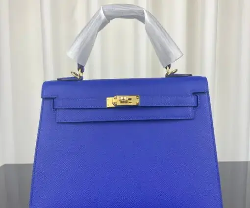 Hermes Kelly Bag Electric Blue