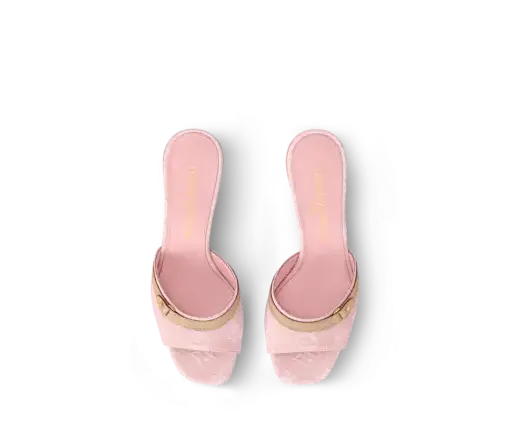 Alternative view of LV 6AM Mule Pink