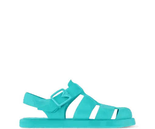 Alternative view of LV Venice Sandal Turquoise Blue