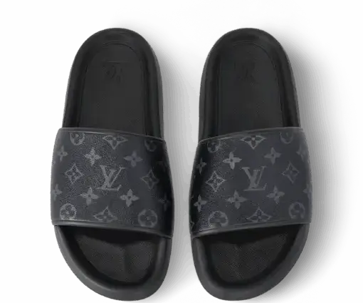 Alternative view of LV Waterfront Mules Black