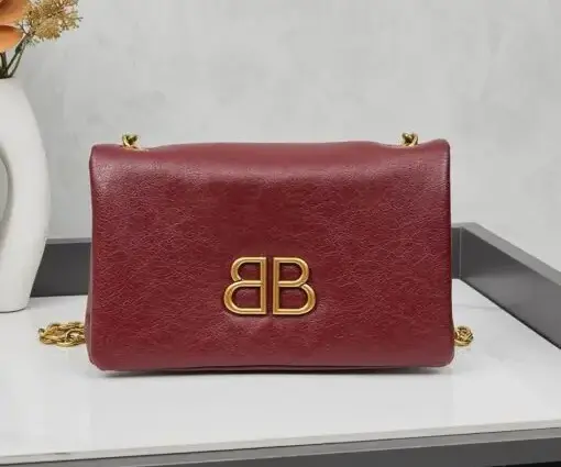 Balenciaga Monaco Bag Red