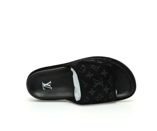 Alternative view of LV Slipper Black