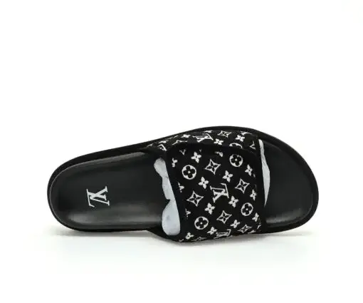 Alternative view of LV Monogram Slipper Black