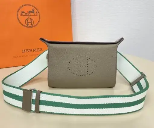 Hermès Videpoches Bag Olive Green