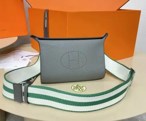 Hermès Videpoches Bag Gris Mouette