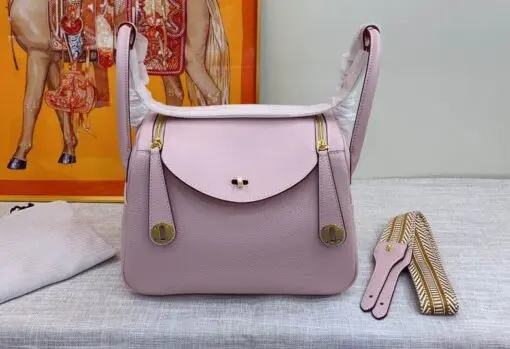 Hermes Lindy Small Bag Lite Pink