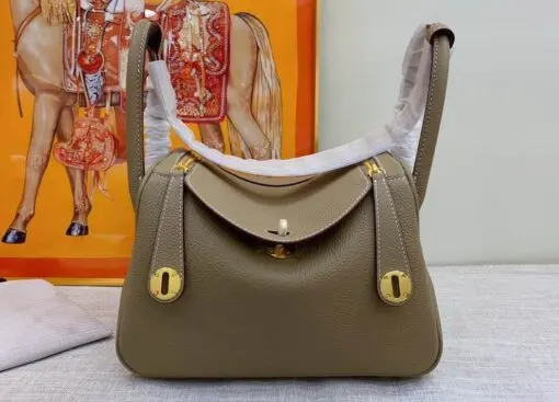 Hermes Lindy Small Bag Gray
