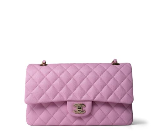 Chanel Classic Double Flap Bag Pink